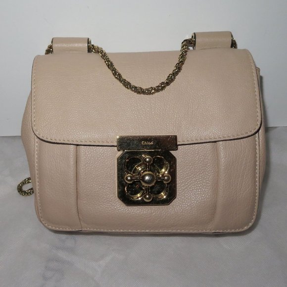 CHLOE Elsie Small Bag in Dove - Picture 7 of 16